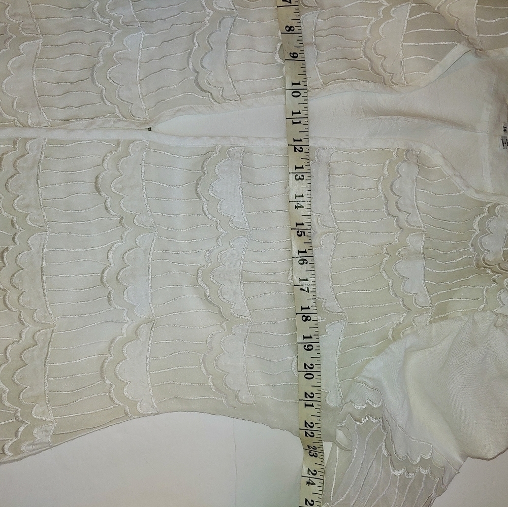 Vintage 80s Donna Vinci White Top 14 - Picture 5 of 8